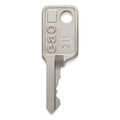 311 key for EAO Series 99 keyed switches, front showing 311 key code, 31-989.311