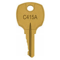 C415A replacement key for nVent Hoffman, key code face