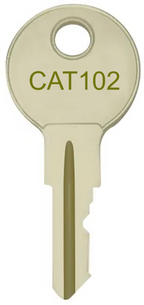 CAT102 / ZZL12B key, front