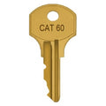 CAT60 replacement key for nVent Hoffman, key code face