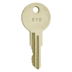 E10 replacement key for Square D 9001 keyed operator switches, key code face
