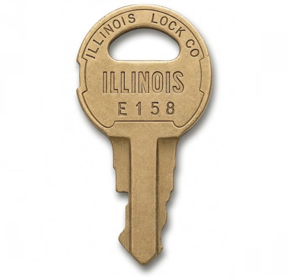 E158 replacement key for Allen-Bradley 800T and 800H keyed pushbutton operators, X-144218