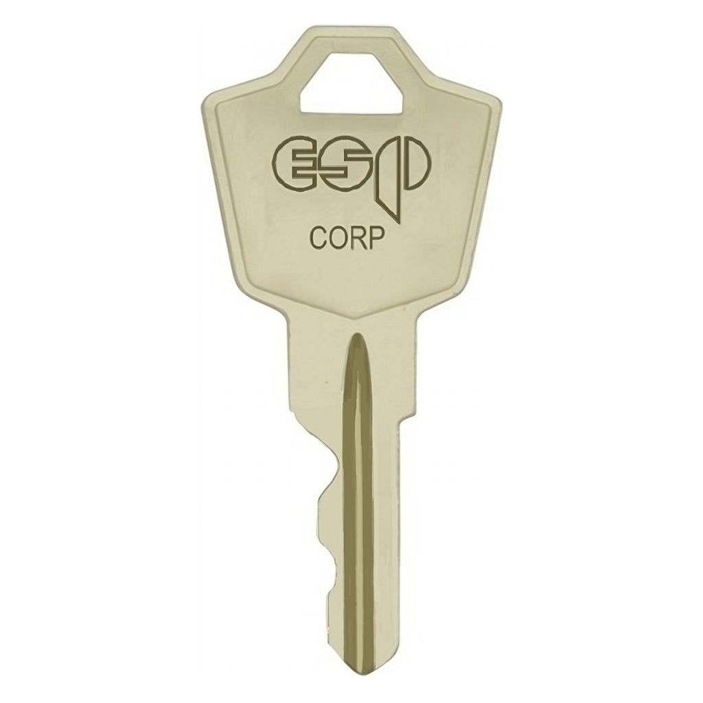 ES201 key for Square D, reverse face showing ESP Corp marking