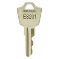 ES201 replacement key for Square D molded case circuit breaker locks, key code face