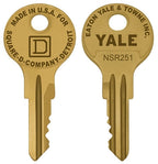 NSR251 keys with round head